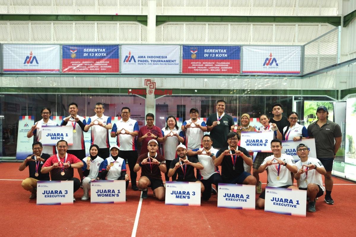 Juara AMA Padel Tournament 2026 Jakarta